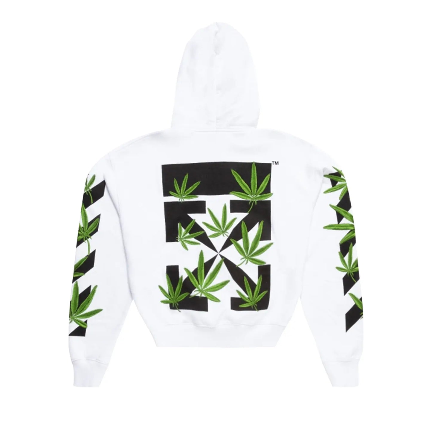 Off-White "Weed Arrows" Hoodie
