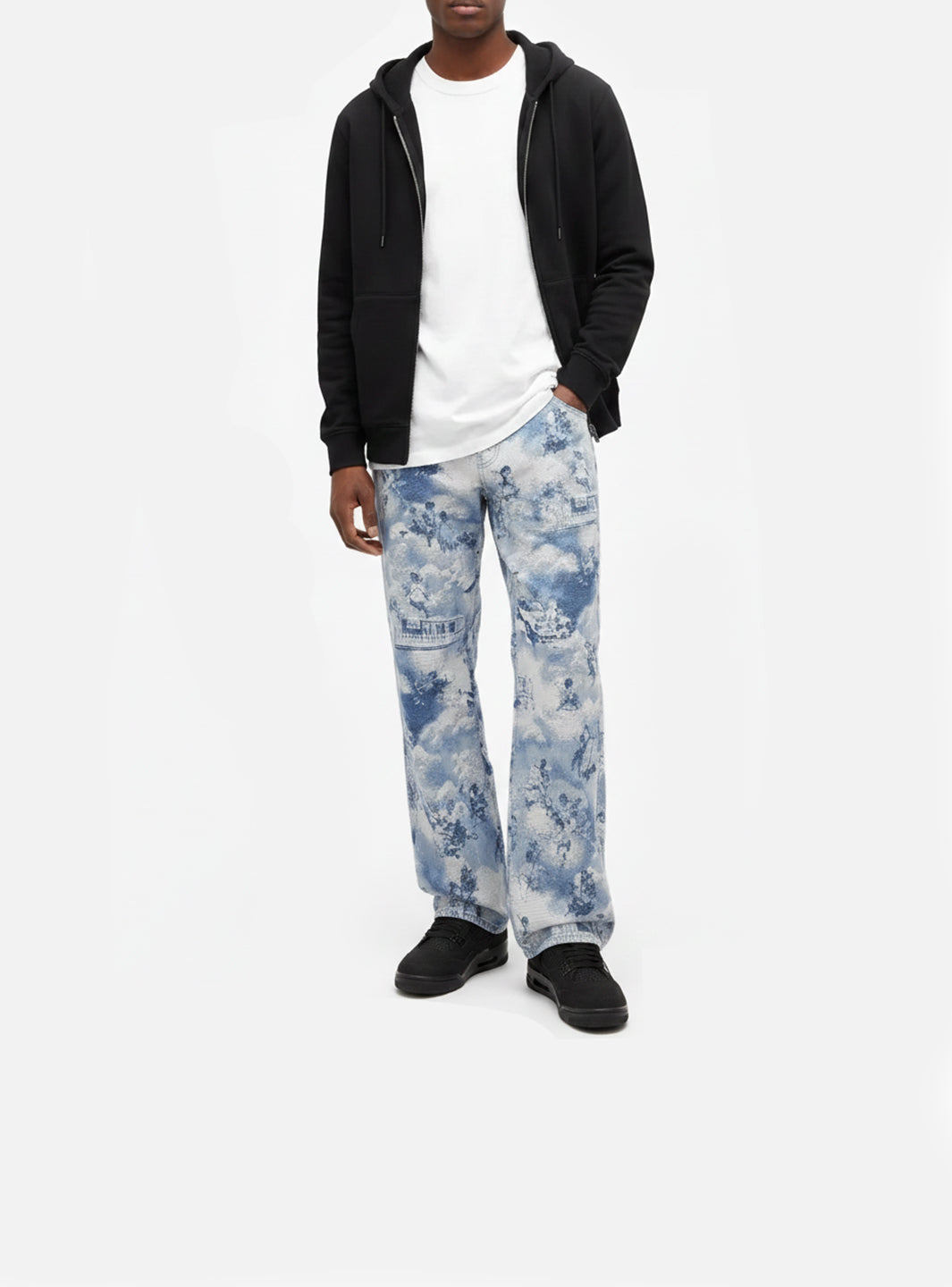 Jeans Off-White - Fresco Tapestry Wide